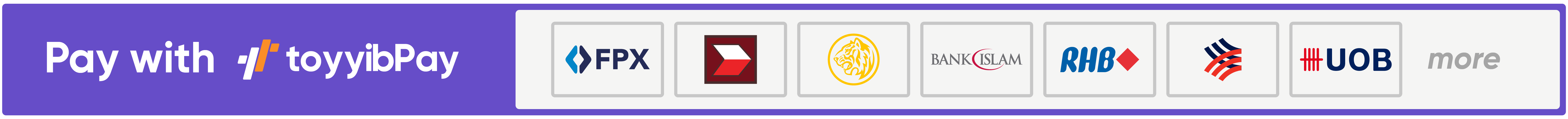 Pay with Internet Banking (Toyyibpay / FPX)