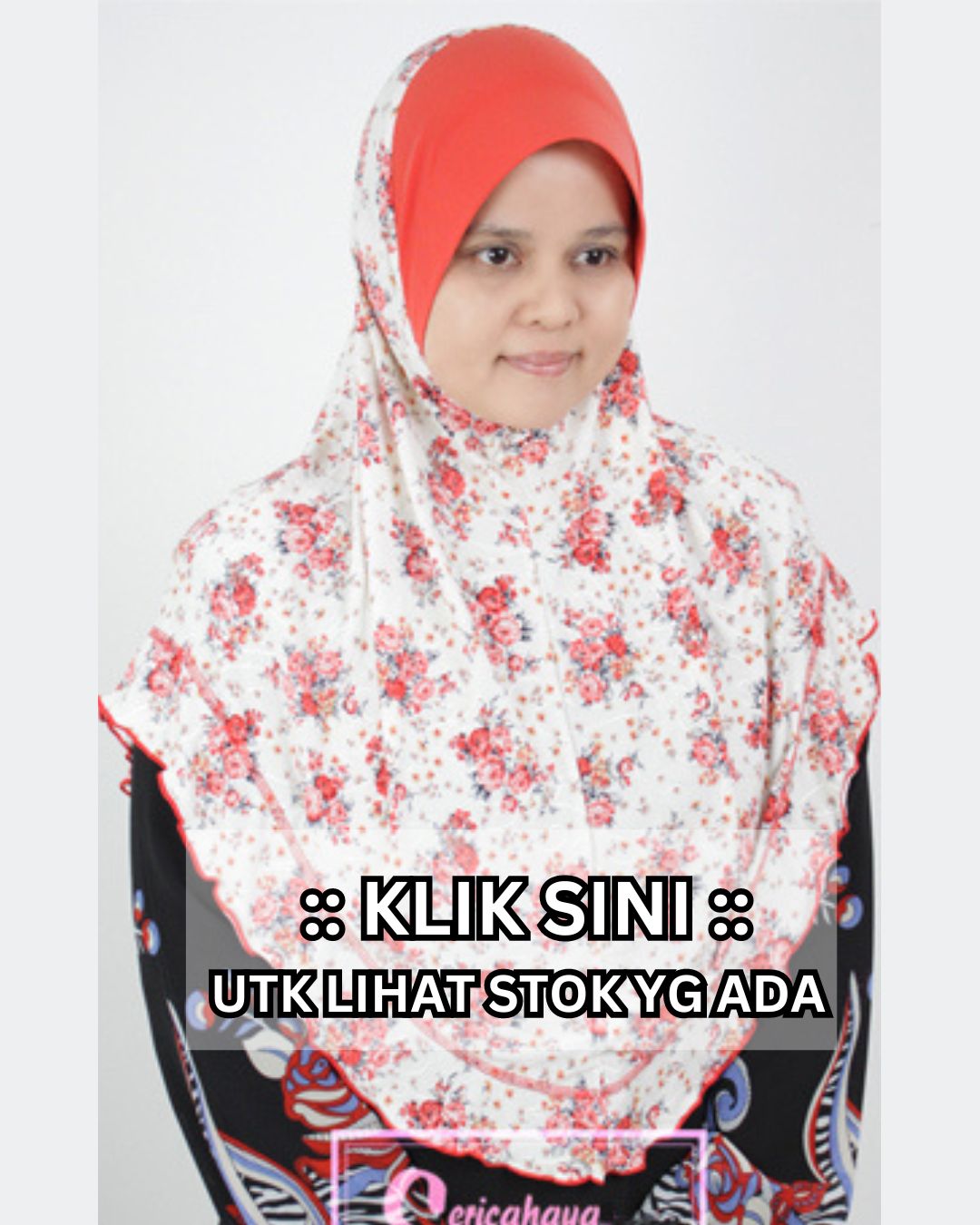 Tudung Sarung Corak Size L / XL