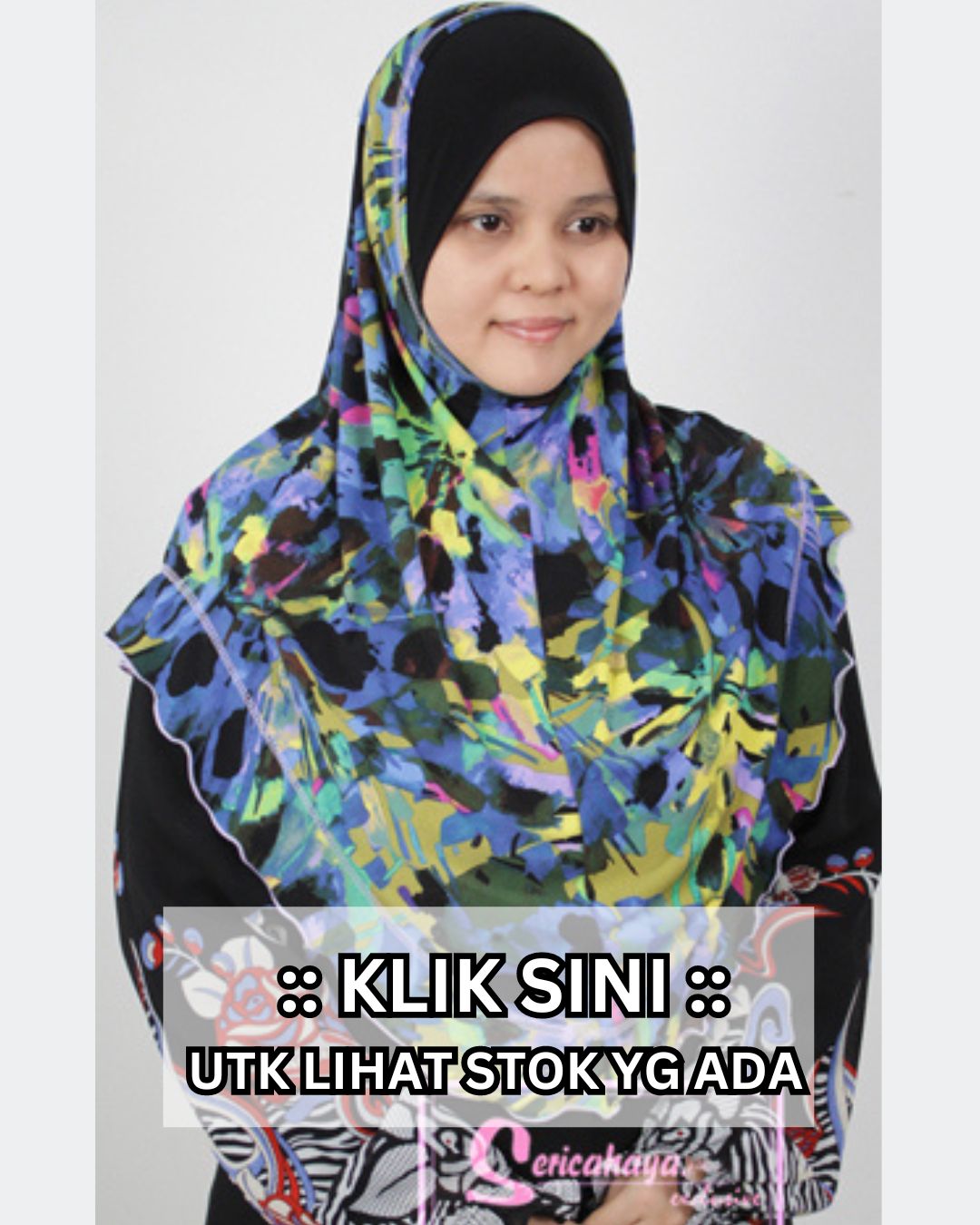 Tudung SYRIA Corak Size L / XL