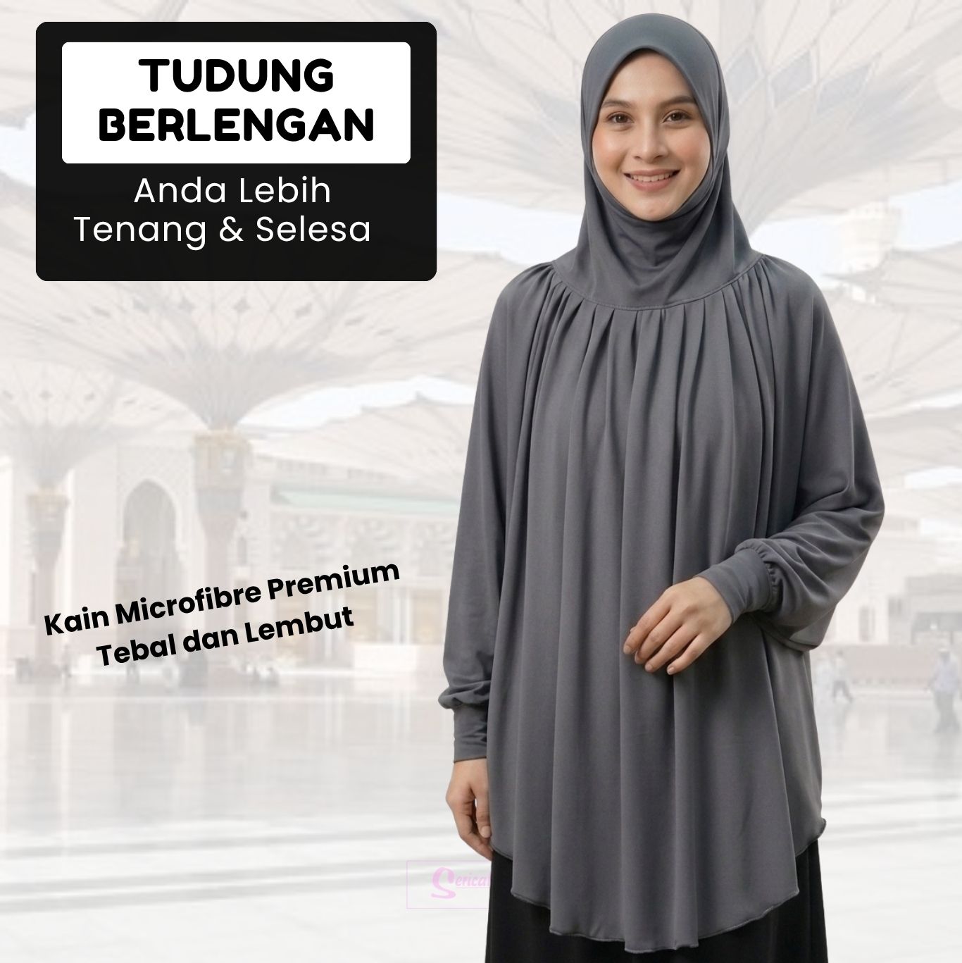 003 Tudung Berlengan
